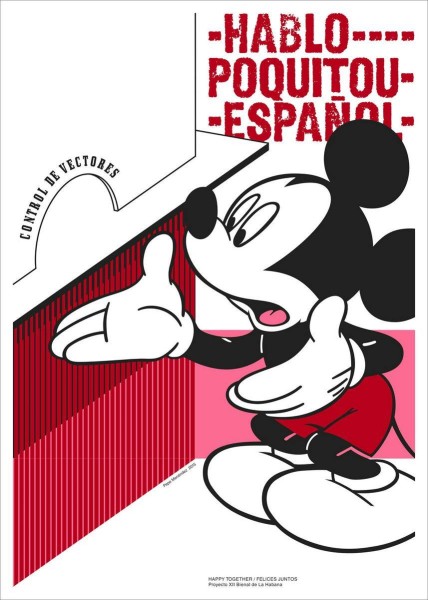 Mickey Mouse, by Pepe Menendez (Cuba)
